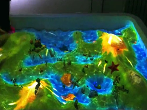 投影互動(dòng)沙池-蘇州好奇數(shù)字科技有限公司