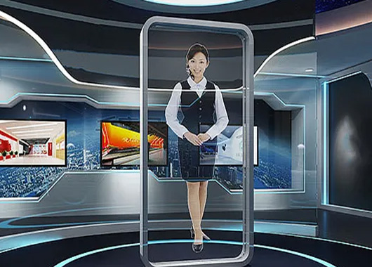 虛擬導覽、虛擬講解員、虛擬客服、虛擬主持人在銀行等服務行業的應用場景