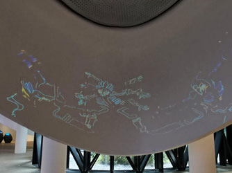 獨角獸展廳多媒體弧幕投影內容演繹