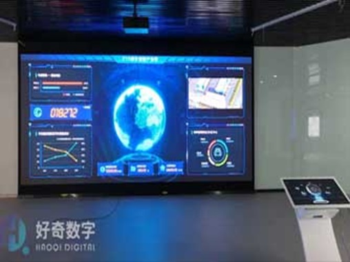 大數據可視化大屏互動-好奇數字科技